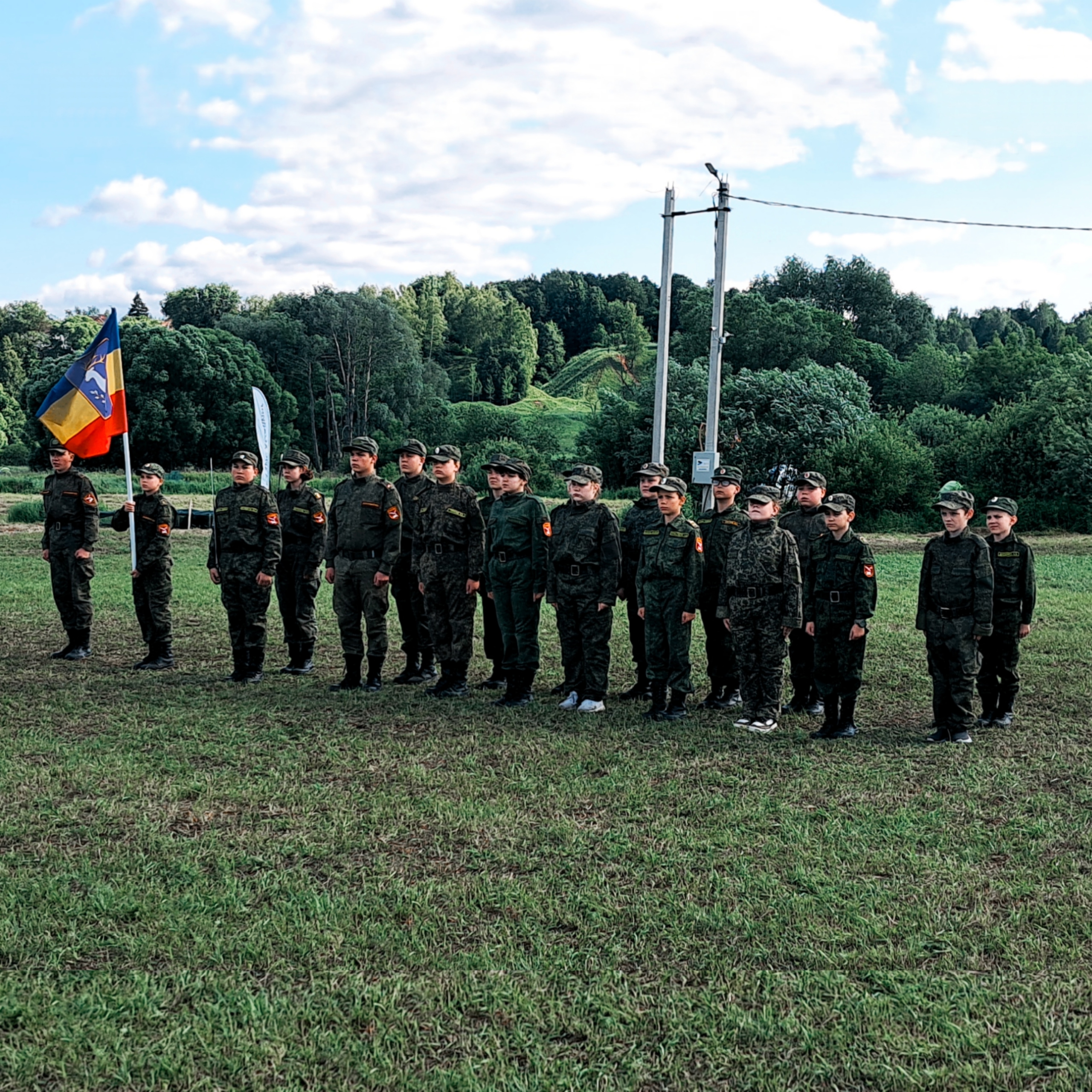 Военно-патриотический клуб "Алексеевский" отряд "Витязи".