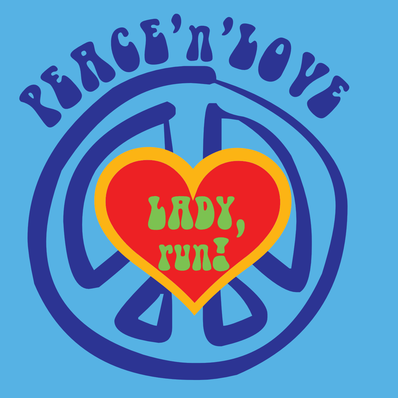 Полумарафон "LADY, run!"  Peace'n'Love