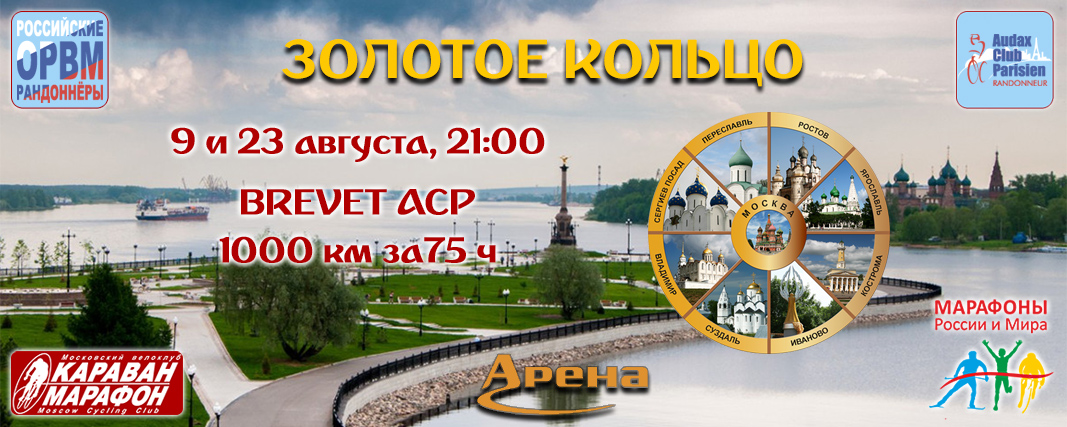 Золотое кольцо 1000 км