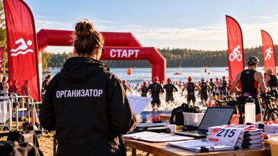 Забег крутых парней