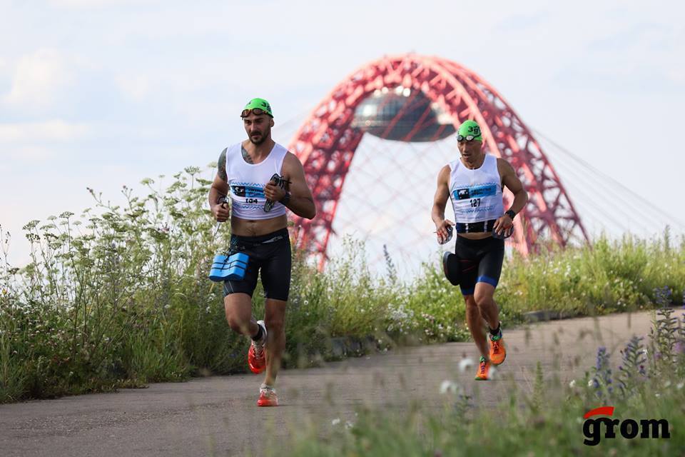 Grom SwimRun, Крылатское 2018