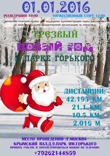 Встретим Новый год трезвыми!